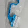 Cepillo de ranura de mano con forma de cisne para ranuras de puertas y ventanas, cepillo limpiador de ranuras para cocina y baño, cepillo para rejillas de ventilación de aire acondicionado