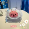 Cachorro de Pelúcia Desenho Animado Pudim Cão Travestido Cabeça de Castor Acessórios DIY Bolsa Roupas Acessórios de Joalheria