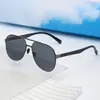 Gafas de sol polarizadas de nailon para hombre 2025, nuevas gafas de conducción especiales, resistentes a la humedad y a la luz ultravioleta.