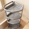 Estante de Esquina para Baño, Estante de Pie para Lavabo, Estante de Almacenamiento de Esquina para Inodoro, Solución de Almacenamiento