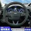 Aplicable a Cubierta de Volante Ford Kuga Invierno Felpa Ultradelgada Especial Modelos 13-20 Antideslizante Absorbente de Sudor Cubierta de Agarre