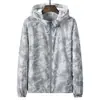 Ropa de Protección Solar Camuflaje para Hombre Verano Delgada para Viaje al Aire Libre Ropa para la Piel Ropa de Protección Solar de Seda de Hielo Ropa para Parejas para Hombre y Mujer