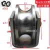 Acero Inoxidable 304 Rueda de Alta Resistencia Polea Mecánica Rueda de un Solo Lado Rueda con Ranura en V Rueda de Doble Lado Rueda Guía Rueda Limitadora