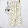 Pantalones de Pijama de Encaje Sauer de Verano para Mujer, Holgados, de Dibujos Animados, Lindos, para Andar por Casa, Moda, Combinan con Todo