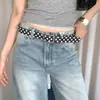Cinturón Retro Dulce-Cool con Estampado de Lunares para Mujer, Cinturón de Nicho de Alta Gama y Único con Accesorios para Combinar con Jeans