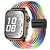 Aplicável para pulseira do relógio Huawei fit5 pro Pulseira de Relógio de Nylon Trançado com Fivela Magnética de Metal Huawei fit5/4/3