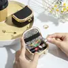 Nuevo monedero compacto con cierre de alta estética, adecuado para pendientes, collares, anillos y joyas, monedero multifuncional mini para mujer