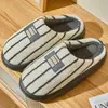 Pantuflas de Algodón para Mujer, Nuevo Modelo Invierno 2026, Pantuflas de Felpa Cálidas para Interior en Casa para Hombre, Uso Doméstico para Hombre en Otoño e Invierno