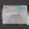 Placa de calendário magnética transparente para geladeira, placa de acrílico para recados, placa de exibição, placa magnética de acrílico para quadro branco seco