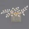 Suministro Transfronterizo de Peines para el Cabello de Flor de Zirconia, Accesorios de Lujo Europeos y Americanos para el Cabello de Novia, Peines para Sesión de Fotos de Boda Vintage, Venta al por Mayor