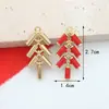 Accesorios Populares de Joyería DIY para Año Nuevo: Cabeza de Dragón Paz y Bendición Joyería Hecha a Mano DIY, Accesorios de Joyería DIY Esmaltados Estilo Chino