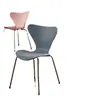Silla Silla hogar respaldo engrosado lujo ligero plástico moderno minimalista adulto creativo ocio mesa y silla de restaurante