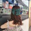 Niña japonesa linda lazo rojo grande cuerda para el pelo horquilla clip lateral accesorios para el cabello Corea del Sur horquilla clip adorno para la cabeza clip
