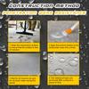 Jaysuing Pegamento Transparente Impermeable Interior Pared Piso Grieta Fuga Reparación Relleno Sellador Recubrimiento Pegamento
