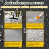 Adhesivo Impermeable Transparente Jaysuing para Baños, Cocinas y Paredes Exteriores, Conveniente para Reducir Daños en Azulejos y Prevenir Fugas, Adhesivo de Recubrimiento Impermeable