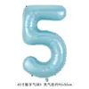 Globos de Aluminio con Números Grandes Versión Americana de 40 pulgadas para Decoración de Fiesta de Cumpleaños Globos de Aluminio con Números