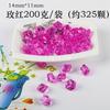Pedras Preciosas de Cristal Imitação, Cubos de Gelo, Pedras para Aquário, Pedras Coloridas de Acrílico, Brinquedos de Diamante para Crianças, Cascalho de Cristal
