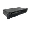 Rack de switch de cartão 100M de 16 slots direto da fábrica, slot para cartão transceptor de 14 slots