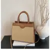 Comercio Exterior Transfronterizo Nuevo Bolso de Mano Retro de Gran Capacidad para Viajes Diarios Bolso Tote Casual Texturizado Bolso de Hombro Único Cruzado Bolso para Mujer