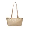 Bolso grande versátil, bolso casual para el hombro, nuevo bolso tote de moda de un solo hombro de gran capacidad, bolso tote simple y popular para el día a día