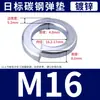 Arandelas de Resorte Galvanizadas Directamente del Fabricante, Arandelas Elásticas de Resorte, Estándares Nacionales y Japoneses, Arandelas de Resorte de Alta Resistencia M2M2.5M3M4-M36