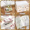 Pegatinas de Chica Animal de Dibujos Animados Pegatinas Transparentes para Mascotas Manual Pegatinas Lindas para Taza de Termo Impermeables sin Costuras Pegatinas Decorativas para Taza de Agua