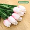 Decoración de Habitación de Boda Serie Rosa Ramo de Flores Artificiales Tulipán Flor de Mano Accesorios para Fotos Flor Artificial Falsa Planta de Paisajismo
