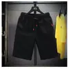 Pantalones Casuales de Verano para Hombre con Cintura Elástica, Transpirables, Delgados, Corte Holgado, Shorts de Playa de Cinco Puntos, Pantalones de Secado Rápido para Hombre