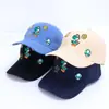 Boné de Baseball Infantil Bonito Desenho Animado Anime Chapéu de Sol Meninos Transfronteiriço Primavera e Outono Novo Boné de Aba Bordado Atacado
