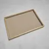 Bandeja de Inventário de Joias Bandeja de Exibição de Joias de Madeira Maciça Bandeja Vazia Criativa para Preparação Decoração de Pulseira Armazenamento Bandeja de Exibição Suporte de Exibição