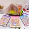 Nueva Colección de Escenas en Miniatura de Capibala, Pegatinas de Libro de Paisajismo de Dibujos Animados Lindos, Material de Pegatina de Cabaña Estéreo