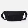 Riñonera Lisa Sencilla para Mujer, Bolso Cruzado Versátil para el Pecho, Bolsa Grande de Gran Capacidad para Teléfono Deportivo de Exterior
