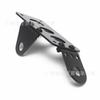 Suporte de pisca-pisca para motocicleta Harley suporte de placa traseira todo em alumínio suporte preto suporte de 3 furos
