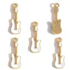 Colgante de Nota Musical de Guitarra Esmaltada Colorida Serie de Instrumentos de Piano Accesorios para Joyería DIY Encanto para Llavero W505