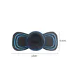 Mini Patch de Massagem Inteligente, Massageador Elétrico de Pescoço, Dispositivo Portátil de Terapia para Ombros e Pescoço, Massageador da Coluna Cervical