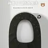 Nova Tampa de Assento de Vaso Sanitário para Casa Verão Todas as Estações Universal Espessada Impermeável Almofada para Assento de Vaso Sanitário Estilo Cartoon com Zíper Tapete para Assento de Vaso Sanitário