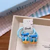 Pinza para el pelo de personaje de dibujos animados de resina Dongdaemun de Corea del Sur para niñas, Diadema grande con estampado explosivo de animales, Par de pinzas