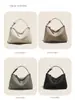 Bolso de Piel Genuina para Mujer Estilo Nuevo 2026, Estilo Perezoso, Sensación de Alta Gama, Bolso Almohada, Bolso de Mano Elegante Versátil Casual para Dama