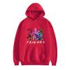 Suéter con capucha informal estampado para adultos, chaqueta con capucha para primavera y otoño, con combinación de amigos transfronterizos