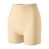 Calcinha Boxer Modeladora Zhanrun Cross-Border 1359 para Mulheres, Sem Costura Quatro Pontas Levanta Bumbum, Calcinha de Segurança Cinchura, Modeladora Simples Cor Pura