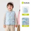 Dududu Casa Colete Infantil Outono Colete de Menino Jaqueta de Menina Capa de Bebê de Alta Qualidade Outono/Inverno Quente Espessado
