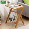 Mesa de centro, mesa auxiliar para sala de estar, uso doméstico, lujo ligero, mesa de centro pequeña simple, mesa de té de pie, mesa auxiliar para sofá