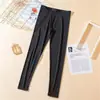 Pantalones de Tiburón Forro Polar Fino Ropa de Abrigo Otoño e Invierno Leggings Gruesos con Forro Polar Vc Avión Pantalones de Barbie Estilo Nuevo Adelgazantes Piernas Compresión Fuerte