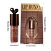 Aceite Labial Popular de Conejo Transfronterizo Brillo Labial de Micro-Brillo Sabor Chocolate Labial Perlado Hidratante y Humectante Fácil de Colorear Labial para Mujer
