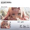 Alfombrilla de ratón tamaño extra grande estilo Ins femenino bidimensional para computadora antideslizante anime juego oficina con borde de bloqueo de mesa