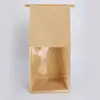Bolsas para Tostadas con Ventana y Bordes Engarzados con Alambre, Bolsas Transparentes Autocierre Comerciales, Bolsas de Plástico Alimentario Universales para Hornear al por Mayor