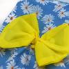 Ropa para Perro Transfronteriza Vestido de Princesa Floral para Perro Pequeño Gato Teddy Nuevo Mascota Lindo Vestido para Perro Primavera y Verano