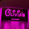 Espejo Iluminado con Nombre LED de 12 Colores para Sitios Web Independientes, Espejo Iluminado con Nombre Familiar Personalizado, Adorno de Mesita de Noche Regalo