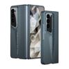 Adecuado para Samsung Z Fold 40% de descuento Pantalla Apilada Funda para Teléfono Móvil Zfold6 Color Puro Ultradelgada Sensación de Metal Desnudo W25 Guerrero de la Hoja