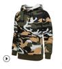 Comercio Exterior Marca de Moda Europea y Americana Suéter Camuflaje Otoño e Invierno Chaqueta con Capucha de Manga Larga para Hombre Sudadera con Capucha de Felpa por Transferencia de Calor